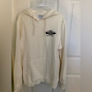 Old Navy FRIENDS White Graphic Hoodie for Men
